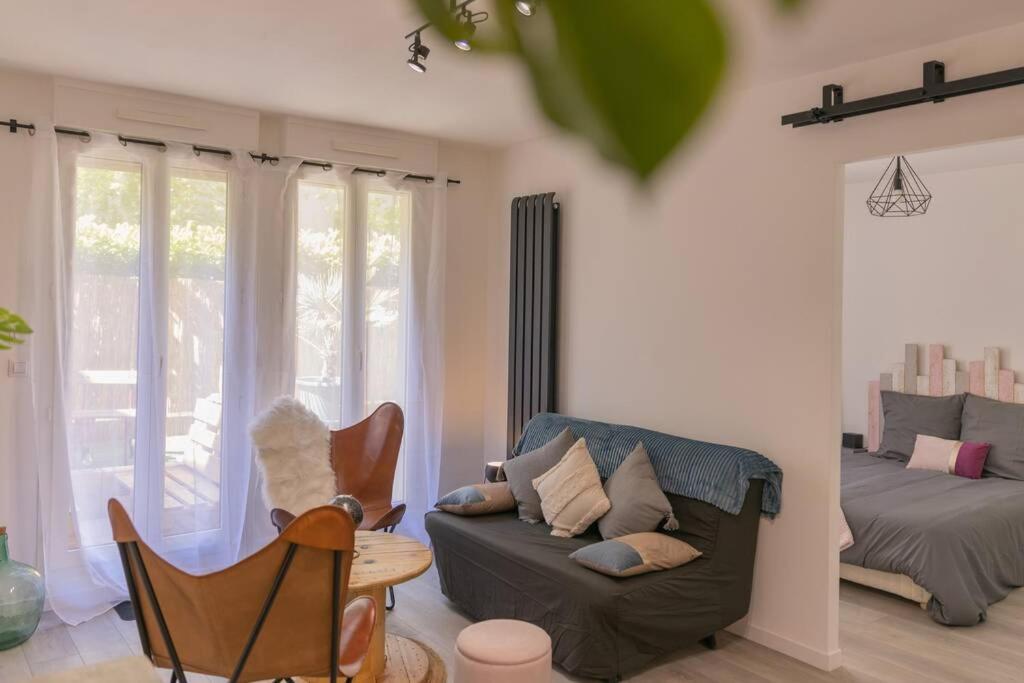 Superbe Appart Plein Centre Avec Parking & Jardin Metz Exterior foto
